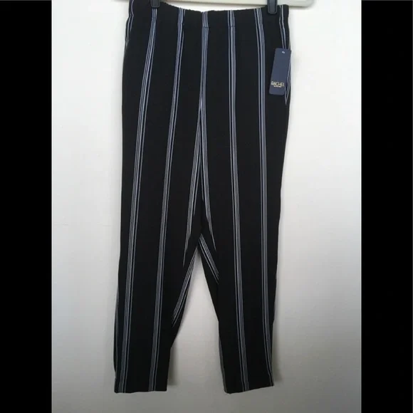 Rachel Roy Striped Joggers - Picture 4 of 8